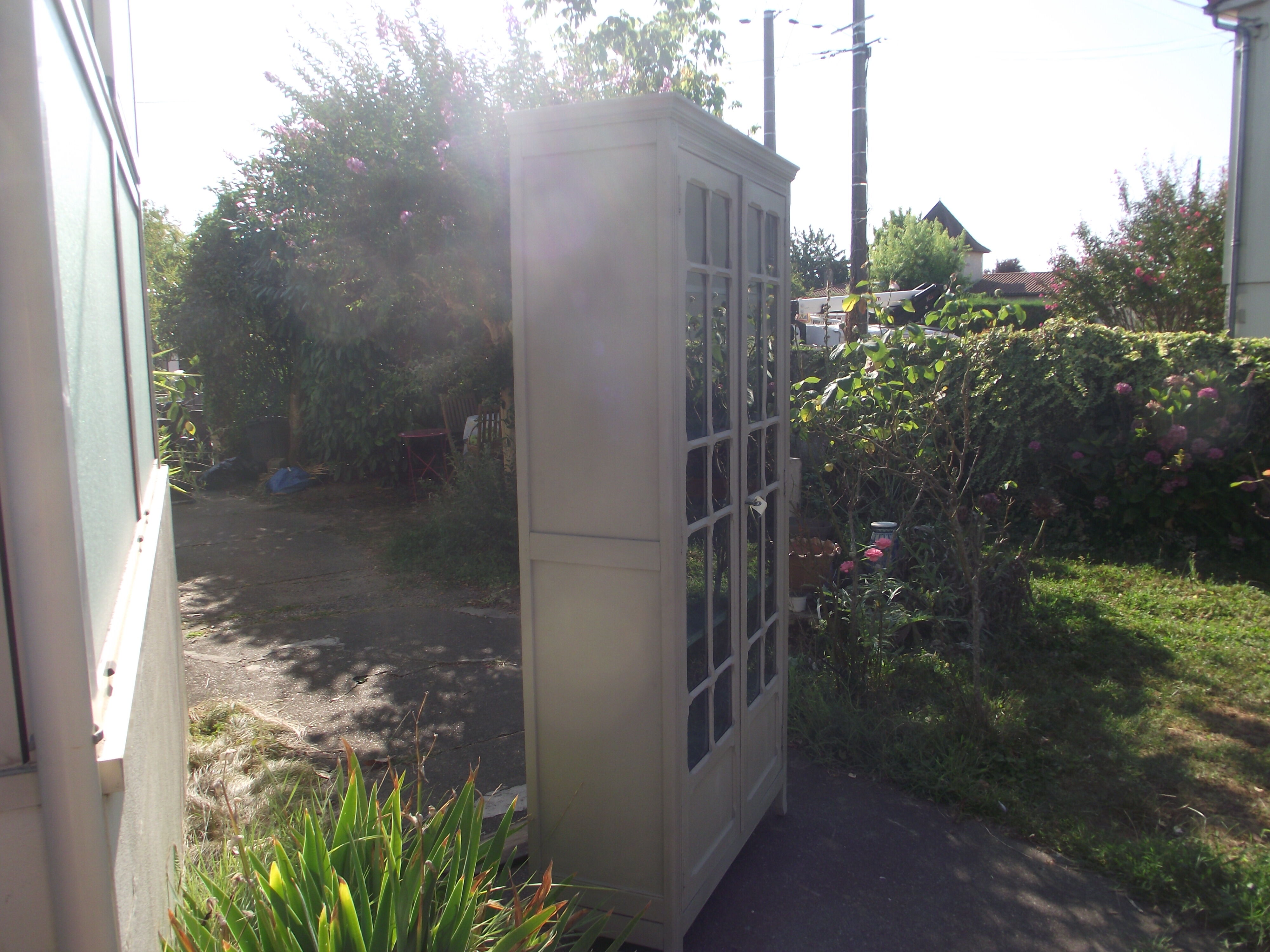 Parisian glazed wardrobe.