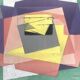 Affiche d'exposition en lithographie de jacques villon, galerie charpentier, 1961