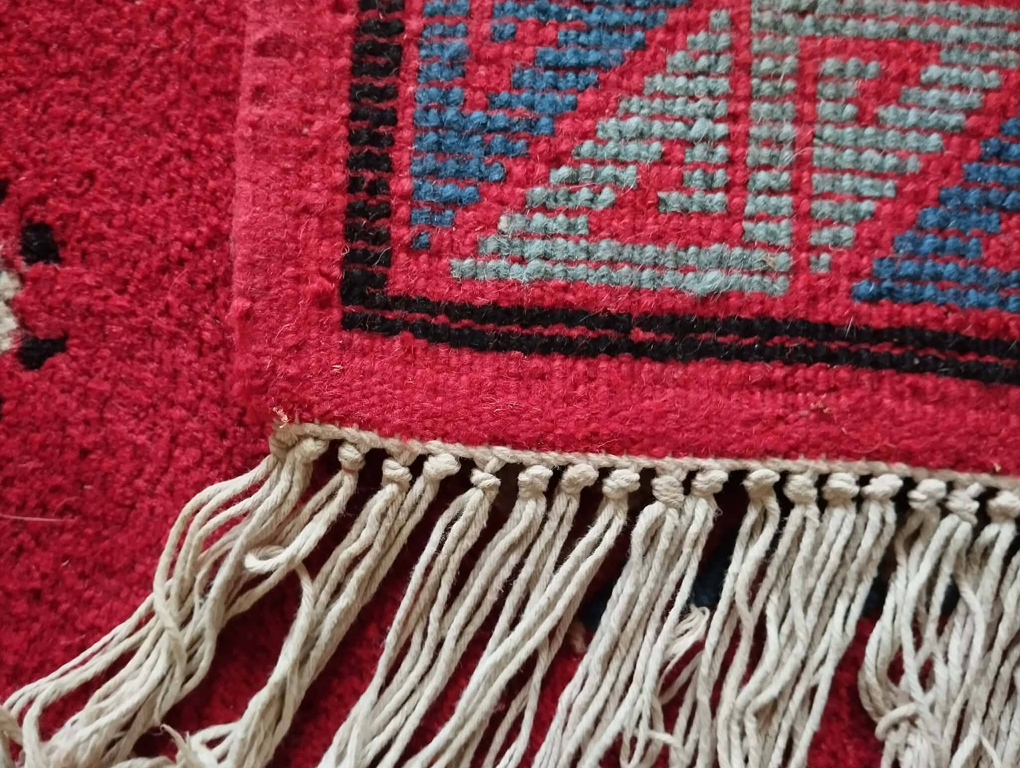 Handmade Kairouan Berber rug 208x101cm