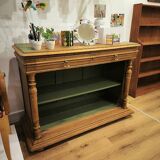 Low buffet console solid oak