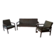 Scandinavian living room armchairs and sofa