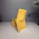 Sculptural Molded Fiberglass Chair, Europe, 1970s
