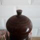 Vintage Italian wood pepper mill
