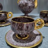 Complete coffee and tea set by Marius Gugie Vallauris Vintage