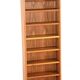 Compact open teak cabinet - danish design