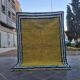 Tapis en laine pure fait main traditionnelle artisanale 2/3 m