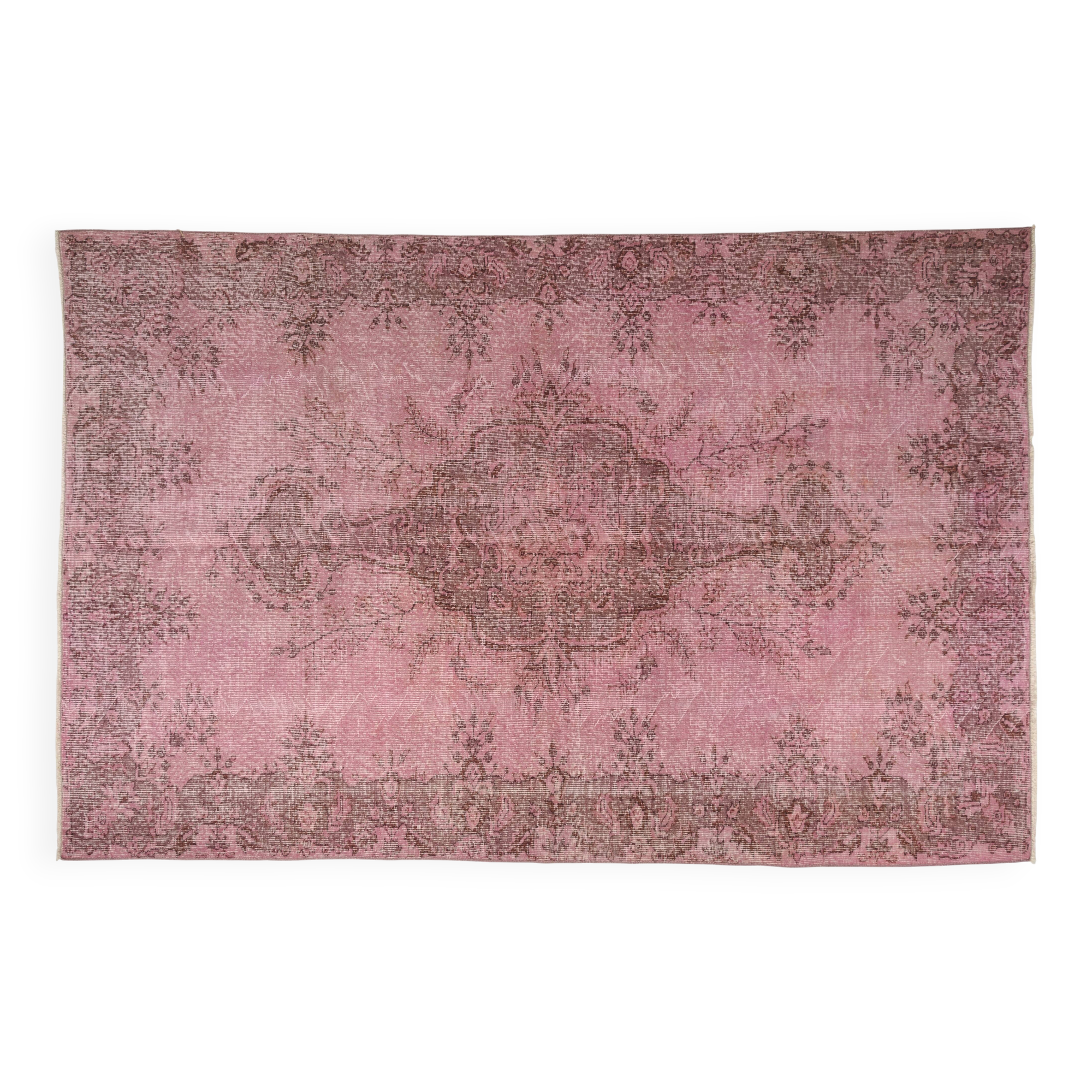 Vintage Handknotted Wool Area Rug sku-2534