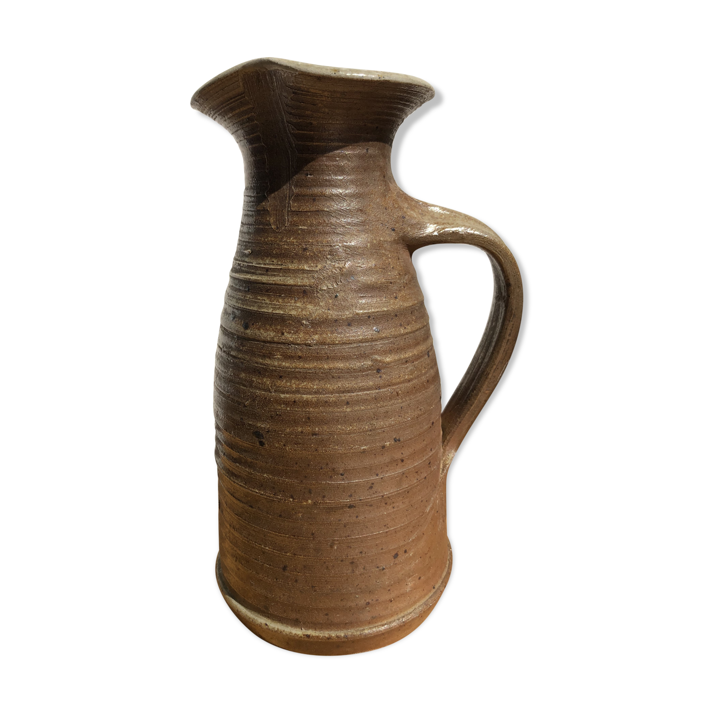 Flamed enamelled sandstone pitcher 70