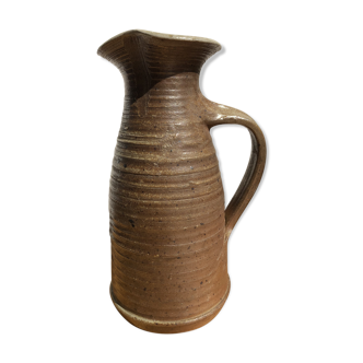 Flamed enamelled sandstone pitcher 70