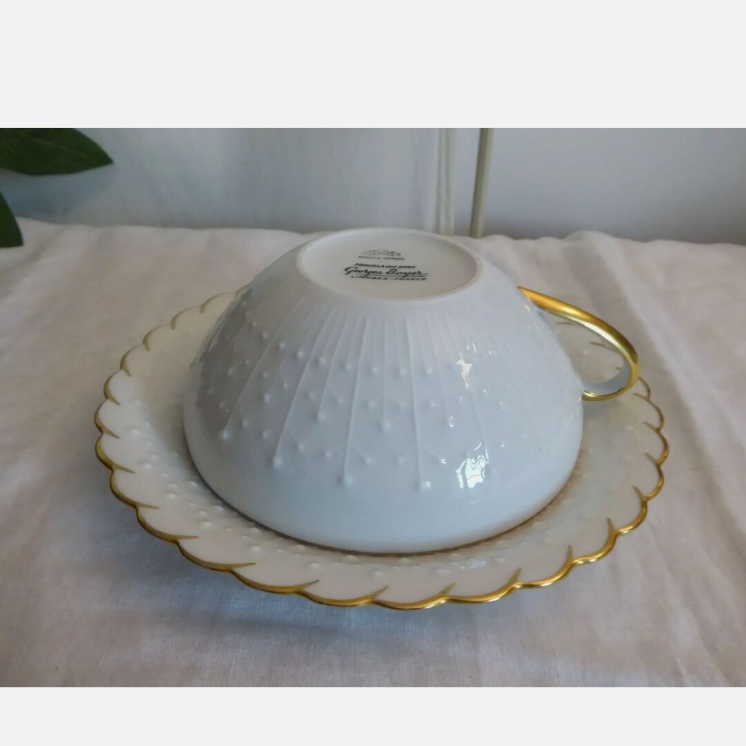 Limoges Georges Boyer porcelain cup (1)