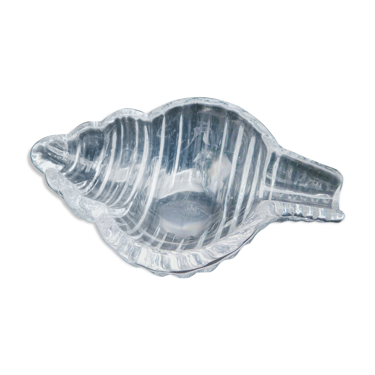 Crystal cigar ashtray