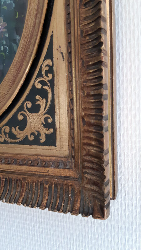 Peinture huile sur plaque de cuivre Van Tyorem