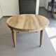 Table ronde extensible art déco