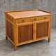 Wood combination sideboard / side board / dresser / 2 x drawer / 1970s