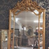 19th century mirror 245 x 145