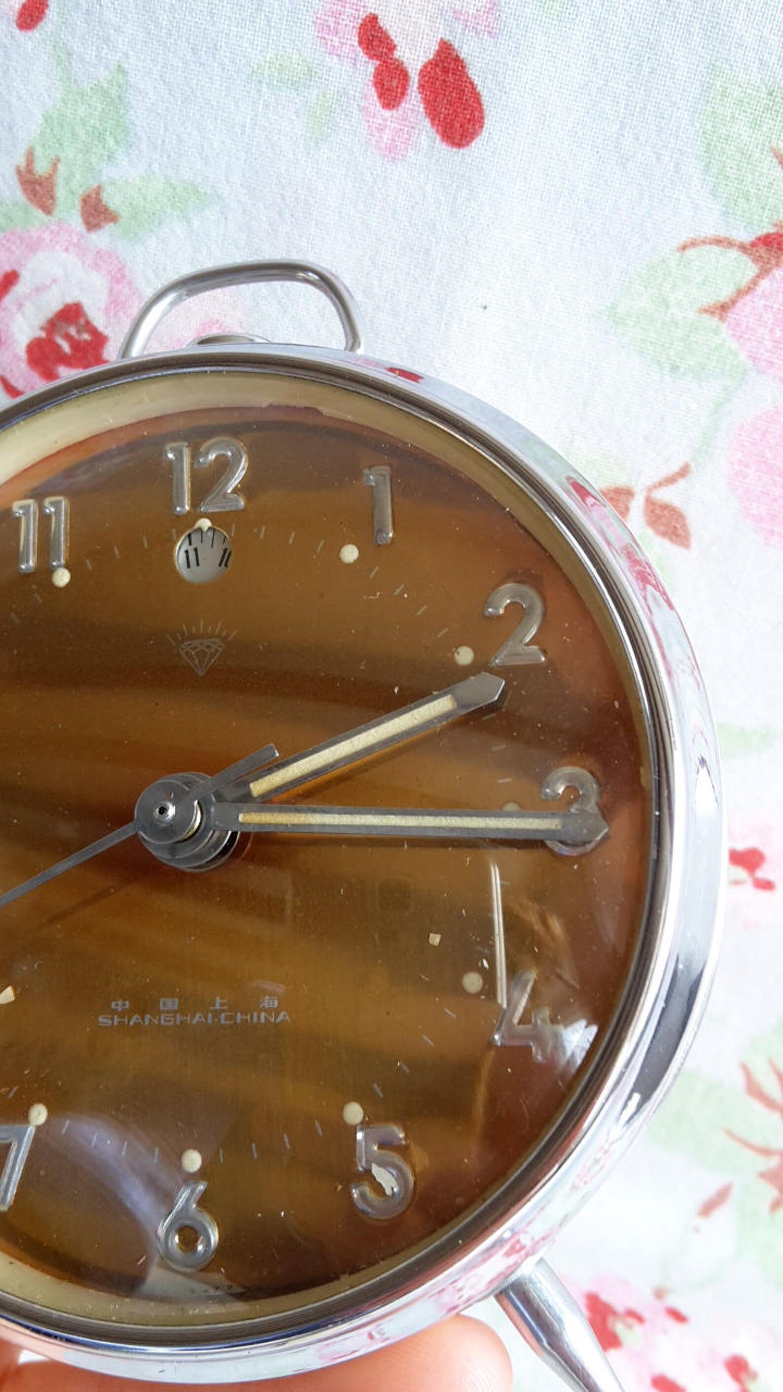 Old clock diamond shanghai china vintage