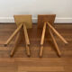 2 tabourets en Formica vintage