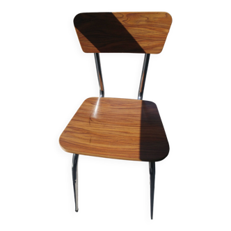 Brown/brown formica chair