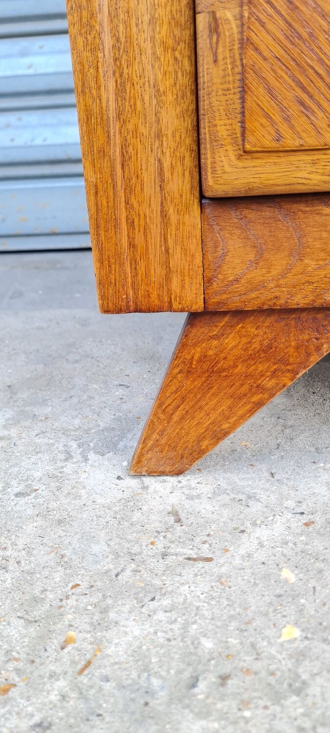 Compass feet chest of drawers 1960