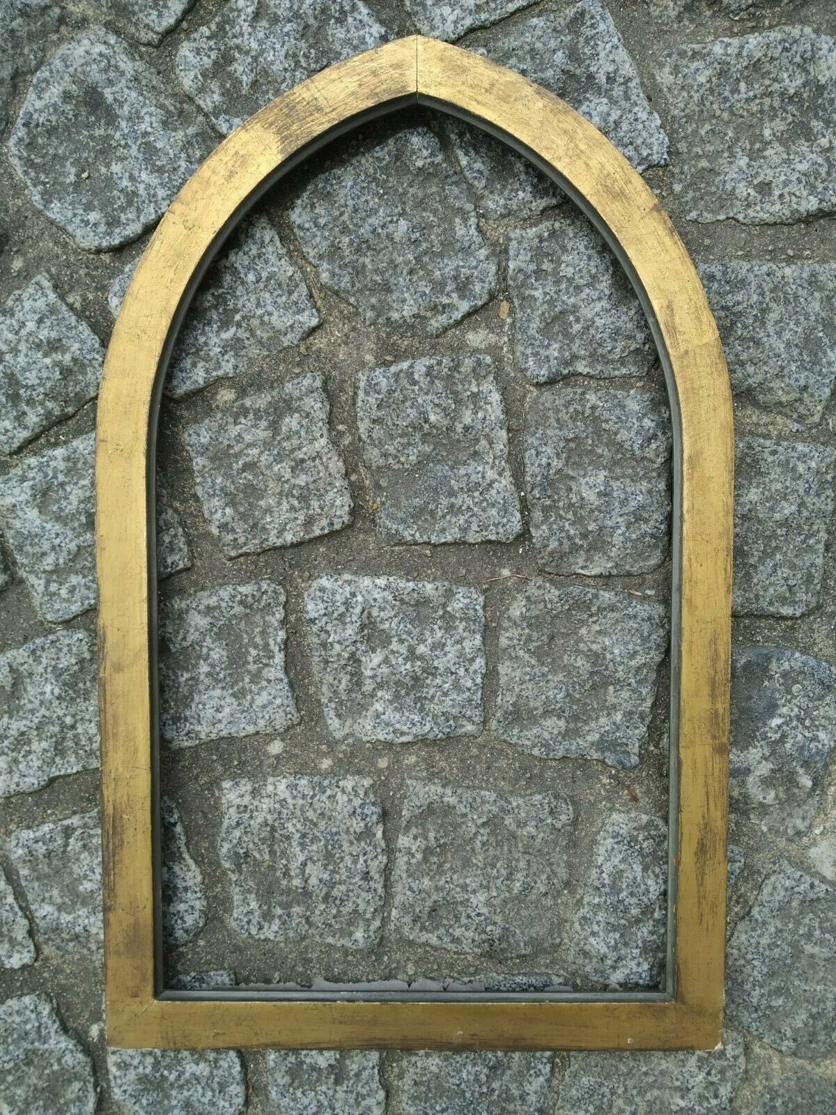 Golden baguette frame leafing 45 cm x 26 cm