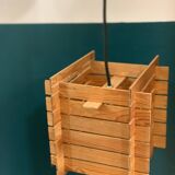 Scandinavian wooden pendant light