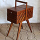 Travailleuse en bois années 50