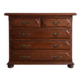 Traditional solid wood chest of drawers