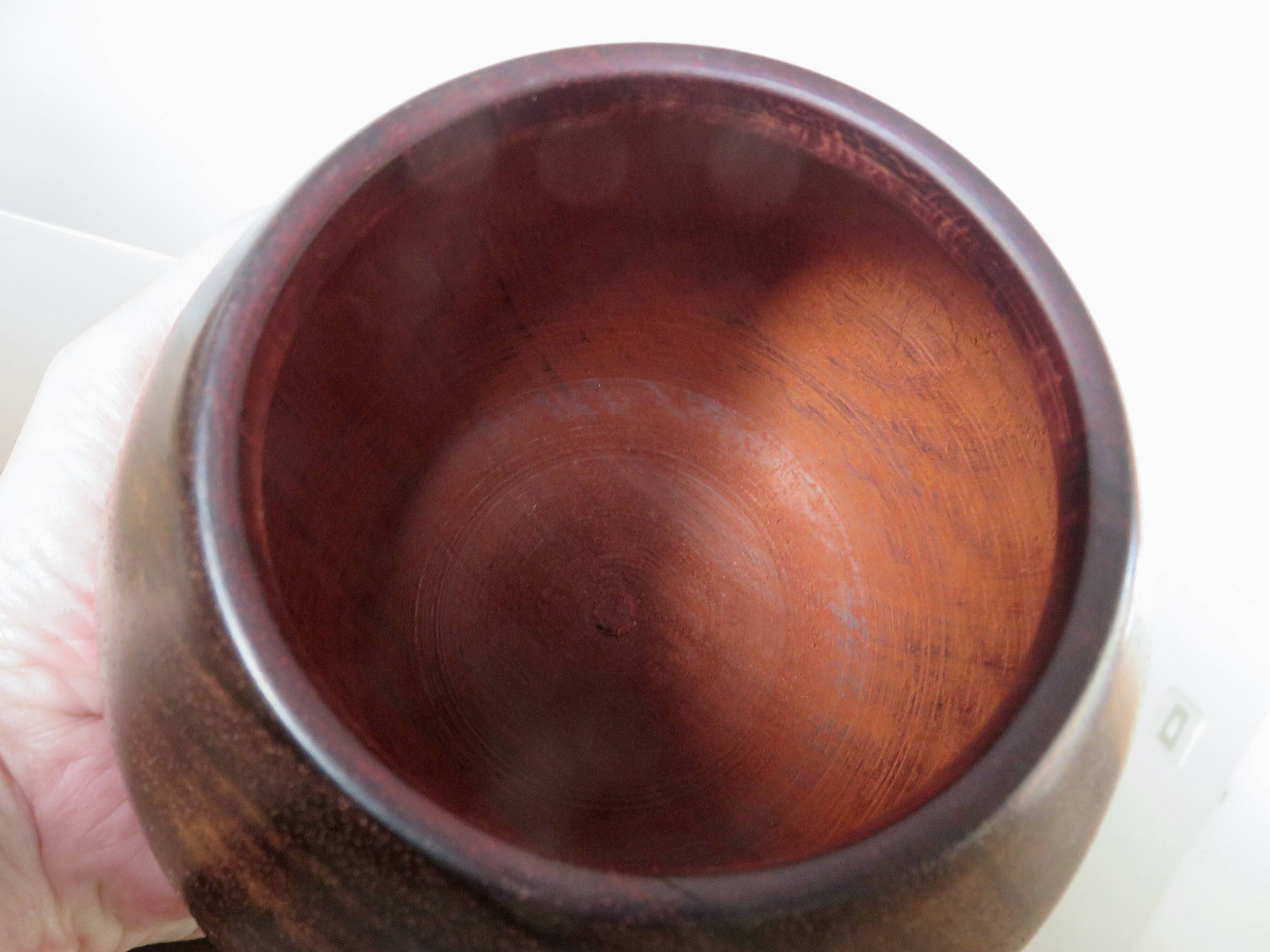 Scandinavian rosewood box, free form, 60s-70s