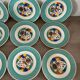 Earthenware plates playing cards, 1920