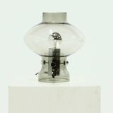 Smoked Glass Table Lamp by Friedrich Nettelhoff for Nettelhoff Leuchten, 19