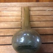 Old biot soliflore vase vintage bubble blown glass #a408