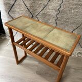 Scandinavian teak console