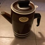 Cafetière en Tôle Émaillée 70’