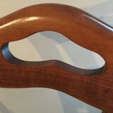 Solid cherry armchair