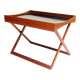 Danish Folding Campaign Side Table by Torsten Johansson for Bo-Ex