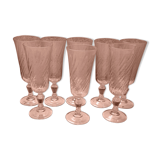 Lot de 8 flûtes à Champagne Luminarc Arcoroc Rosaline