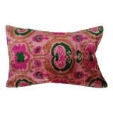 Housse Ikat en Velours de Soie