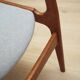 Ensemble de six chaises en teck, design danois, années 1970, fabrication : Nova