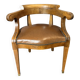 Fauteuil de bureau Restauration à crosses en Noyer