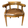 Fauteuil de bureau Restauration à crosses en Noyer