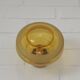 1 of 2 hand blown amber glass ceiling lights / redesign vintage wall lamps