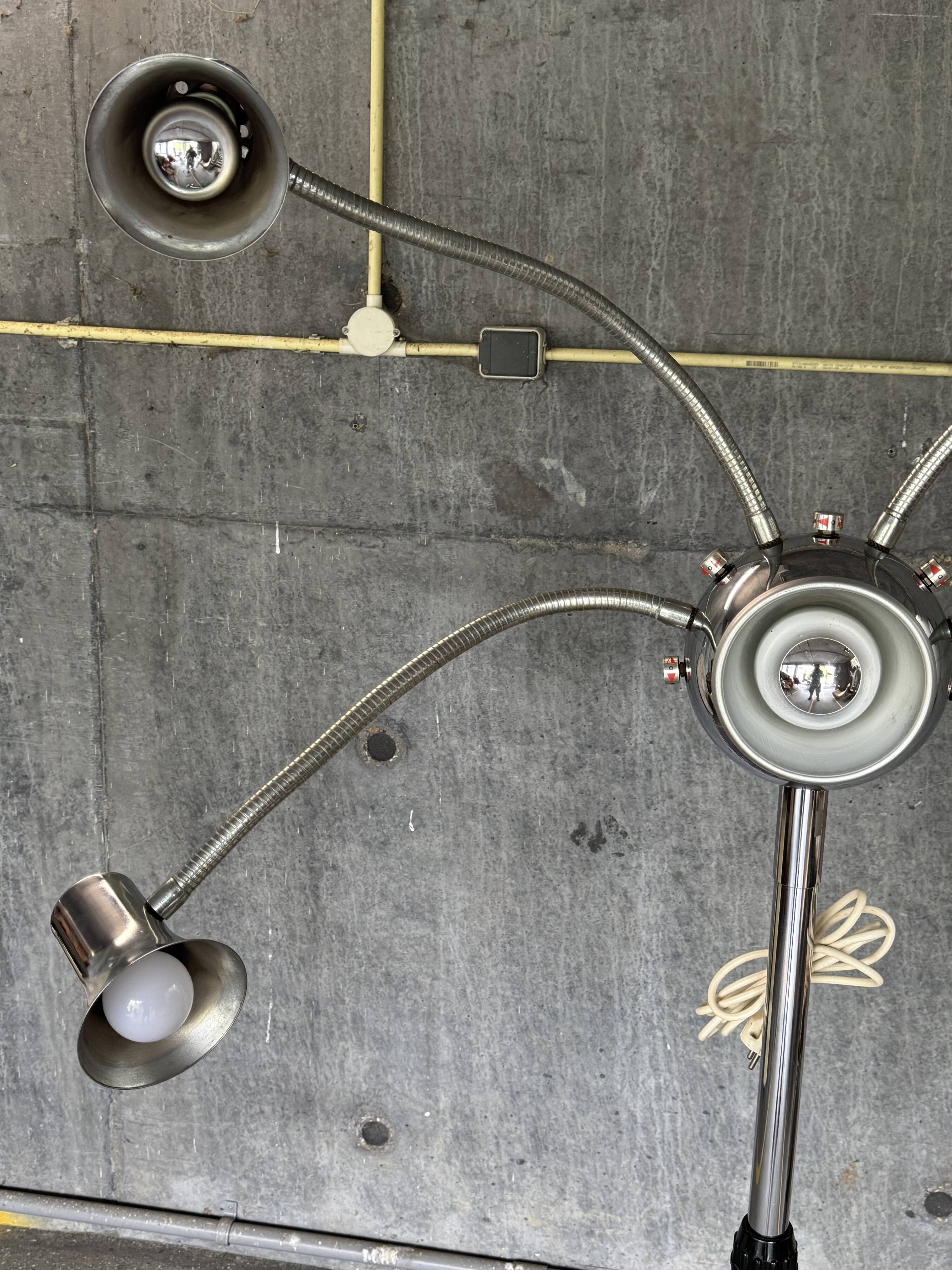 MCM Adjustable Octopus Floor Lamp