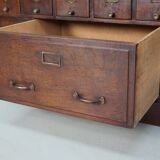 Grande armoire de notaire / classeur en chêne français, années 1920/30