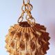 Scandinavian hanging rope and rattan 60s