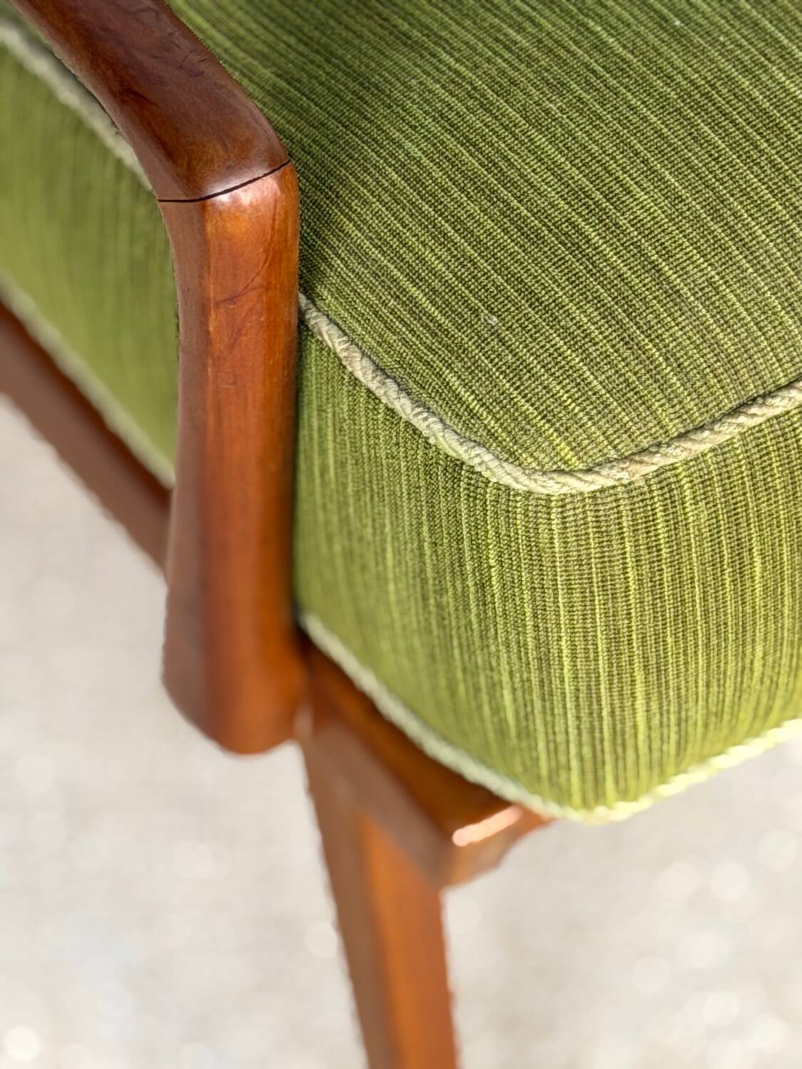 Fauteuil style scandinave - vintage -