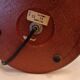Art deco mahogany desk lamp foot