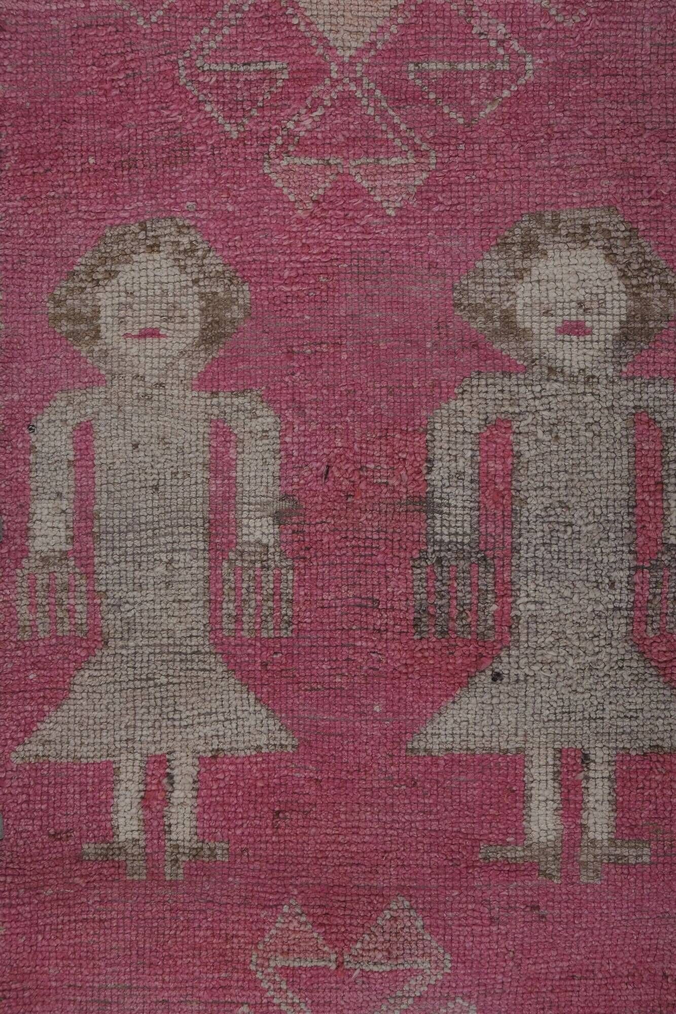 Tapis de couloir turc vintage 96x318 cm