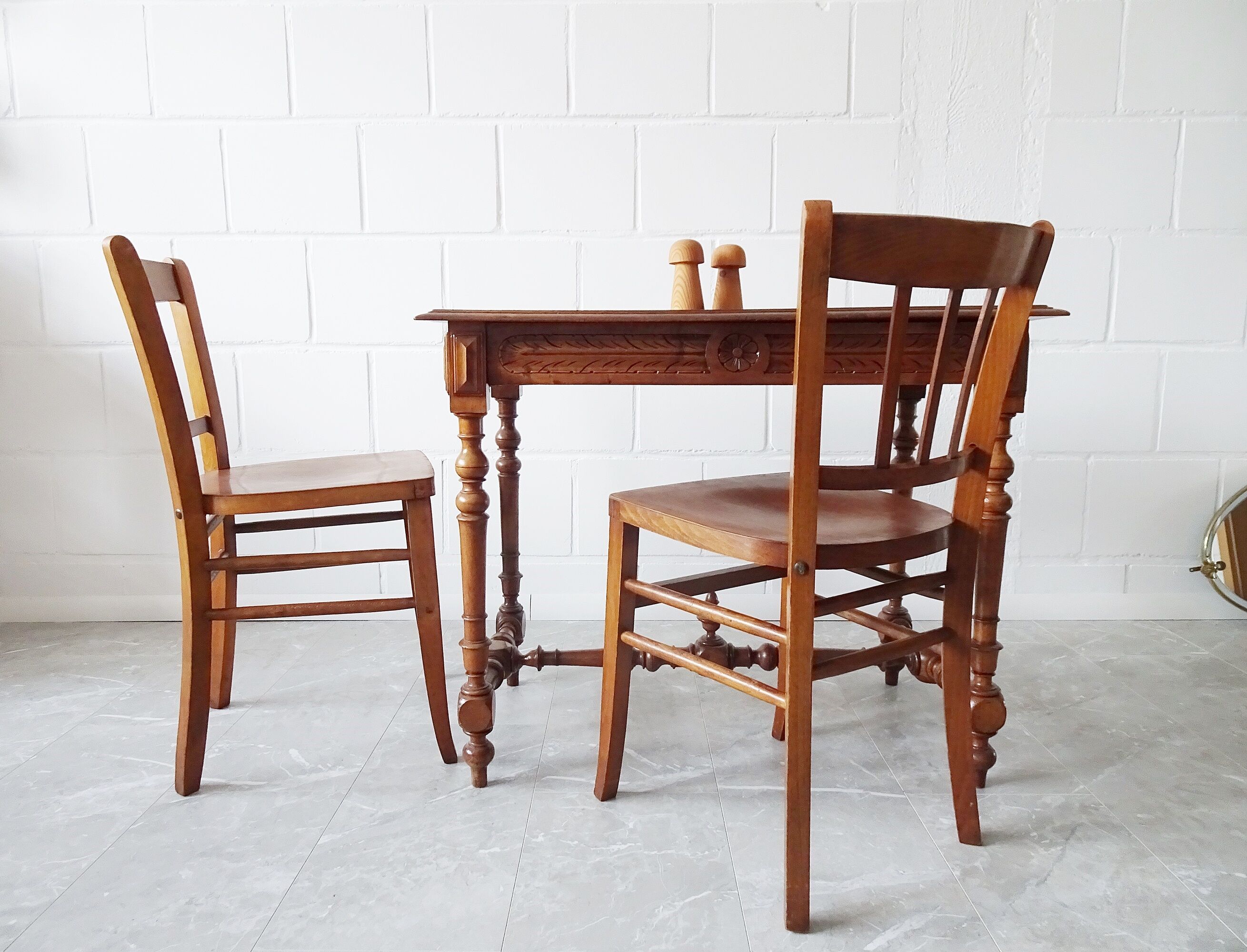 Dining chairs set by luterma, bistro chairs