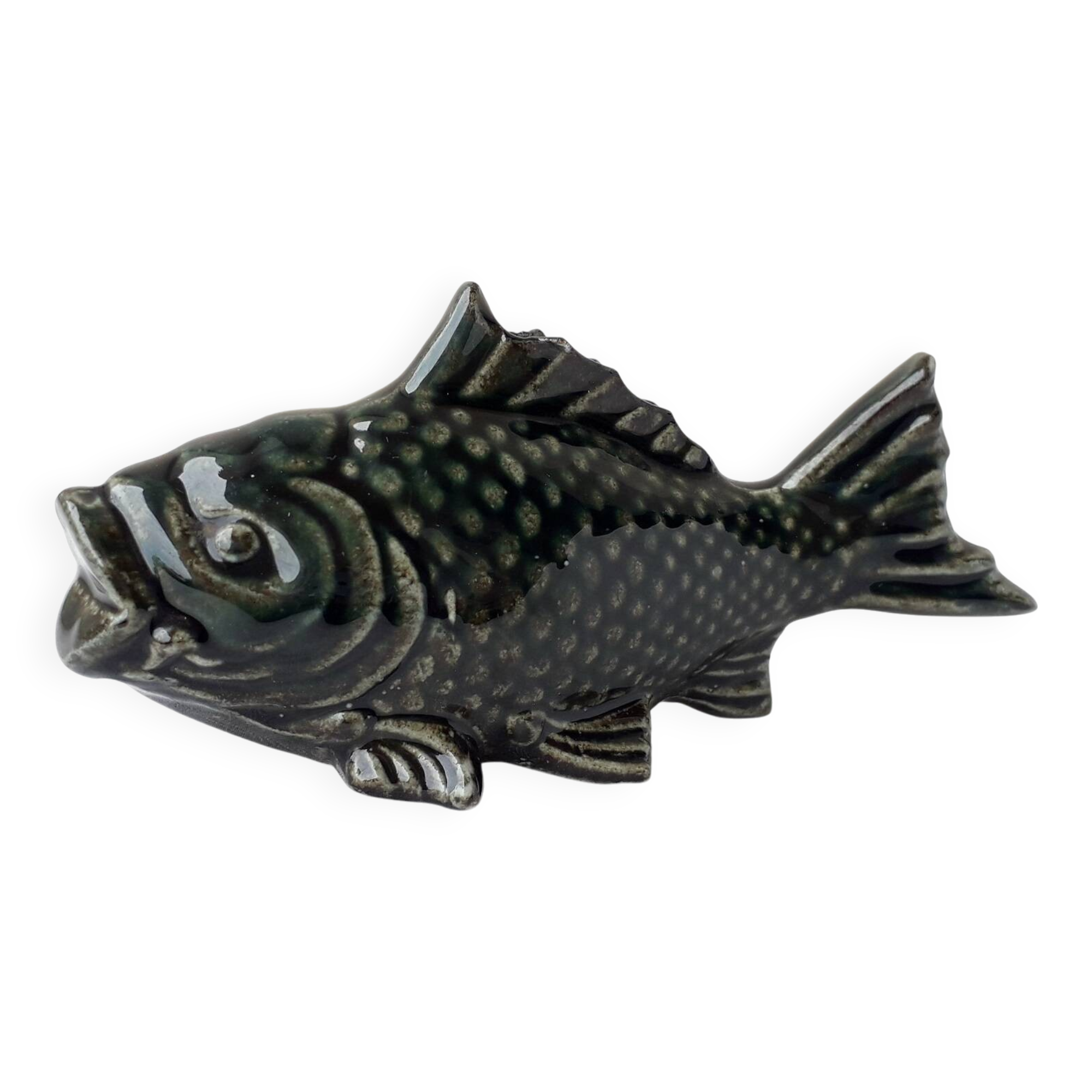 Tirelire poisson céramique