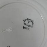 4 Old plates of Badonviller "orival"